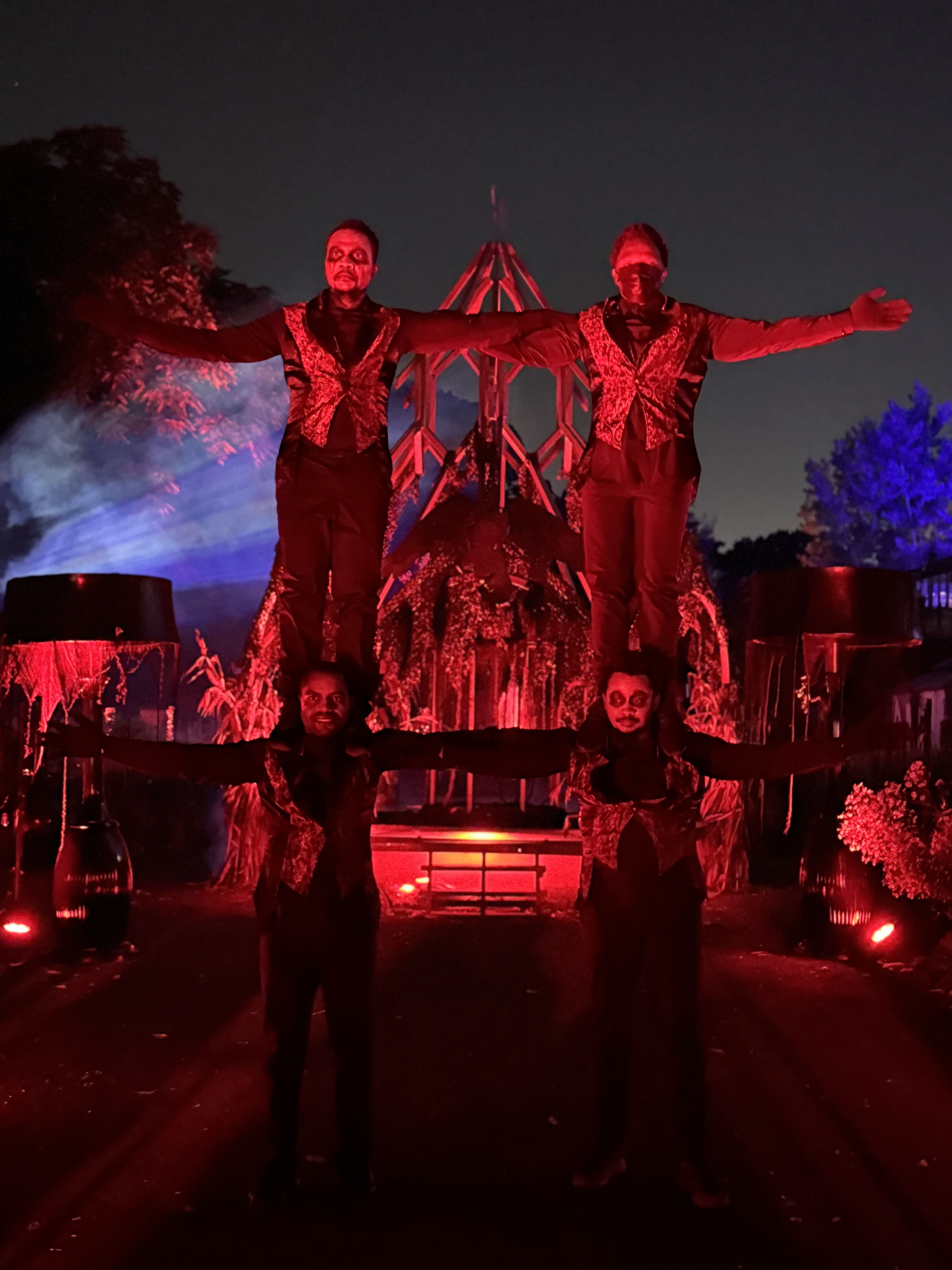 Casa Loma Halloween tunnel