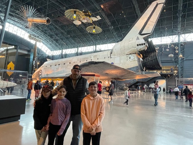 Aircraft displays inside the Steven F. Udvar-Hazy Center in Virginia