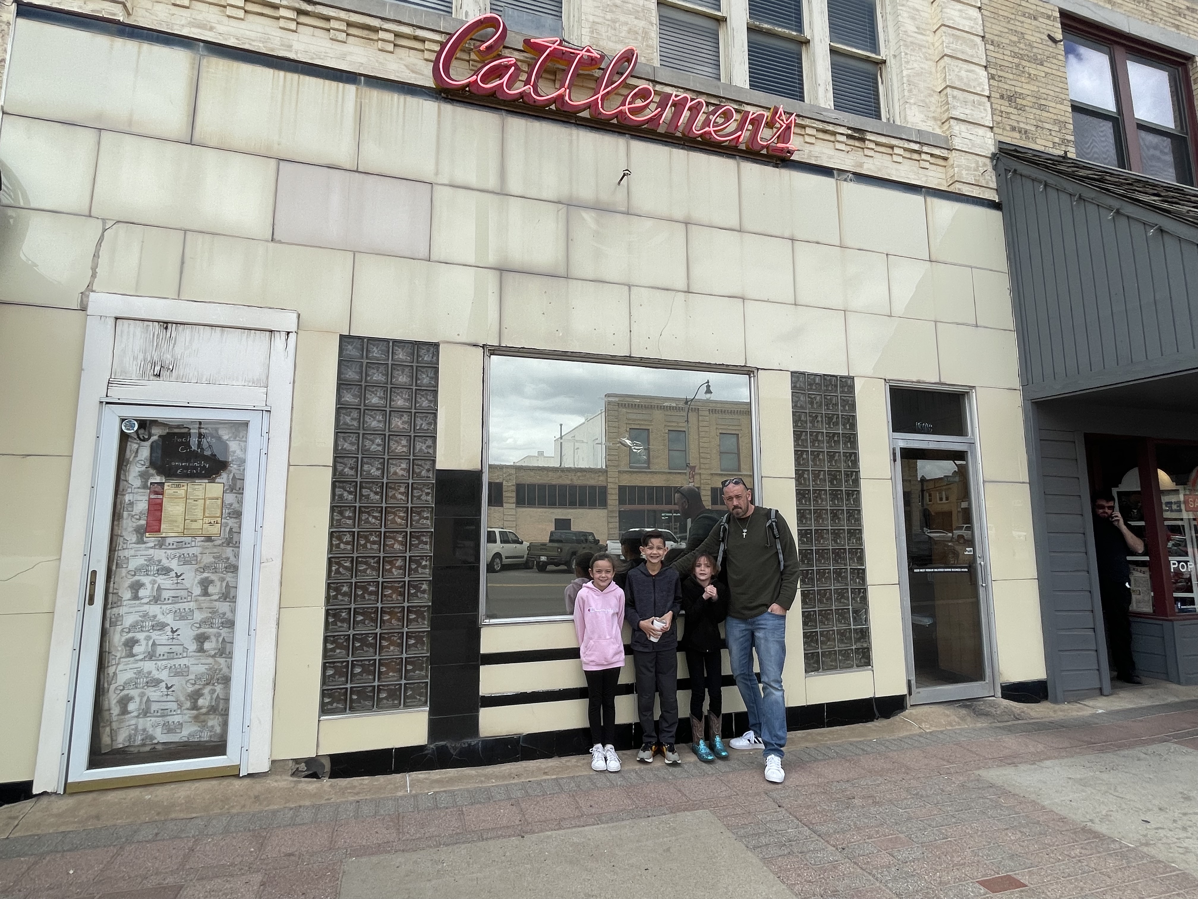 Cattlemen’s Steakhouse in Oklahoma City during a family road trip